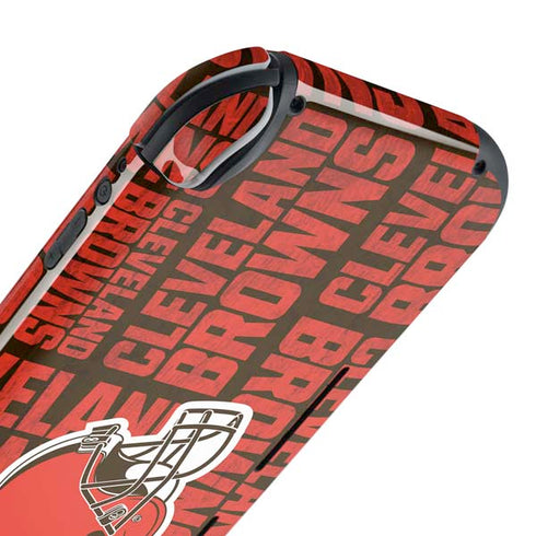 NFL Cleveland Browns - Blast Nintendo Switch Lite Skin